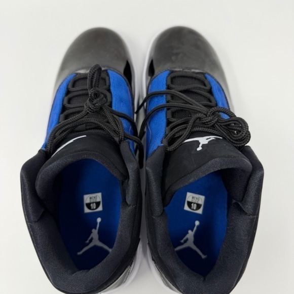 Jordan Max Aura 2 Black Game Royal Mens Size 10 Basketball Sneaker CK6636014-NWT - Picture 4 of 9